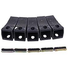 MSX ピータン Amazon.com: JZGRDN Bucket Tooth Teeth 6737325 & Flexpins