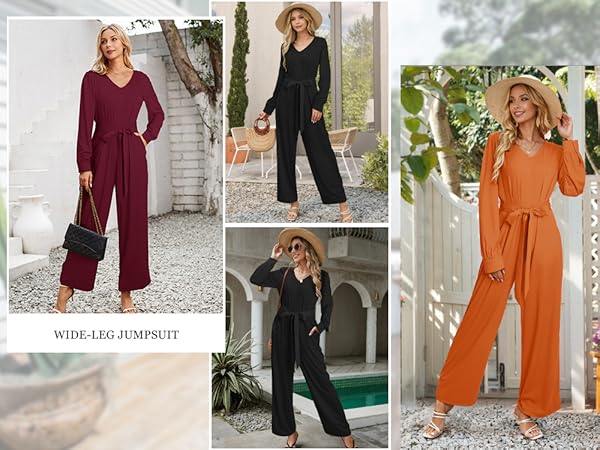 Amazon.com: Nlife Tank Top Sleeveless Flare Jumpsuit with