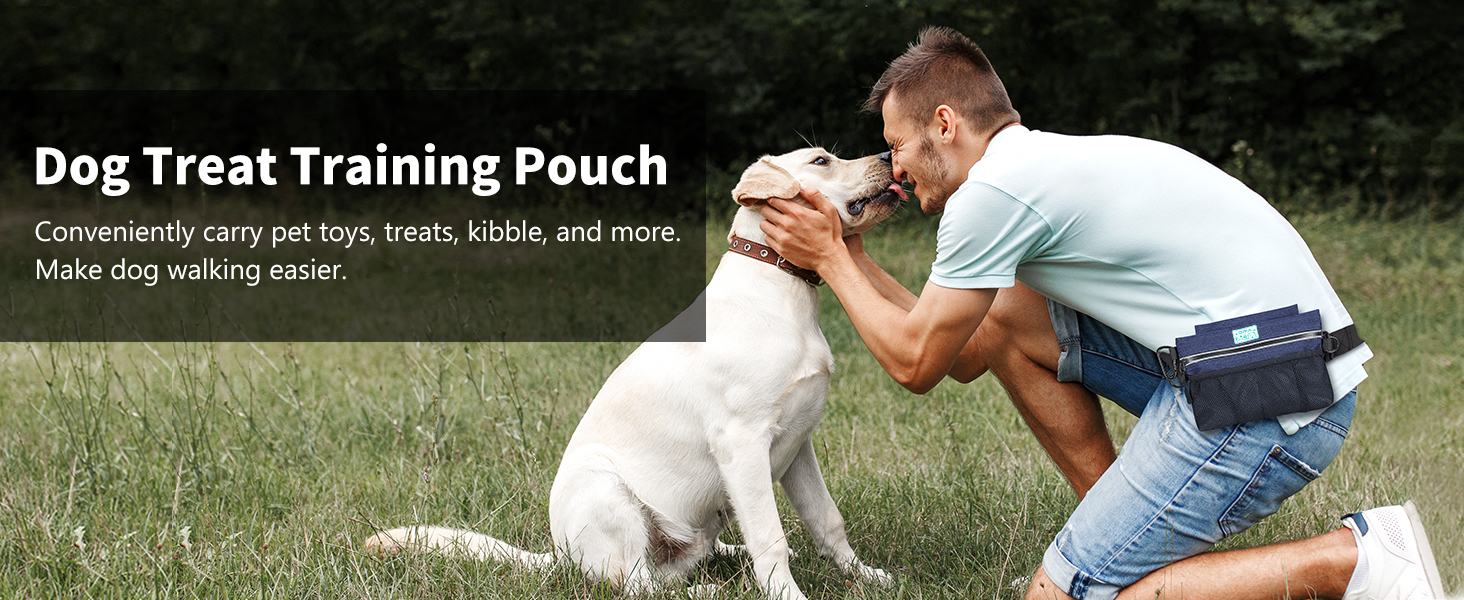 ORIA Dog Treat Training Pouch, Pet Out Training Belt Bag
