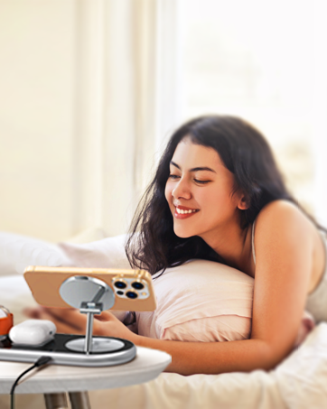 Mag-Safe 3-in-1 Wireless Charging Stand