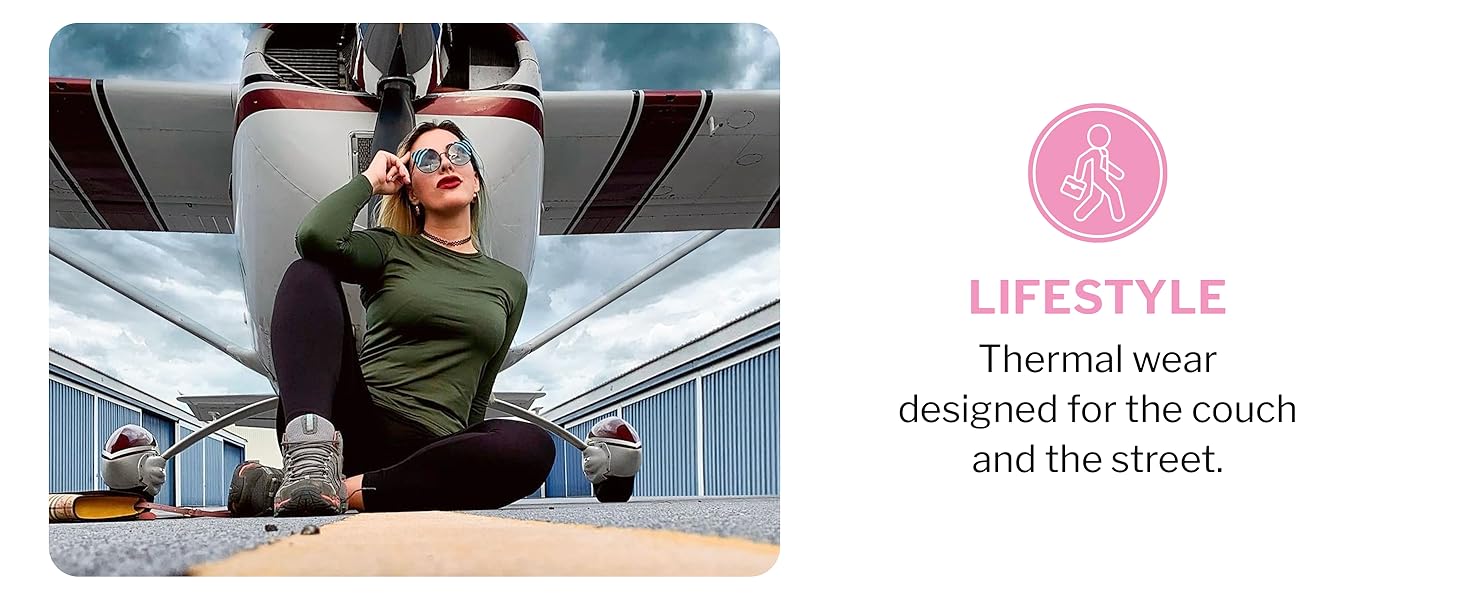 Thermajane thermal tops for women