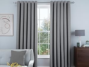 curtains, lined, blackout, thermal