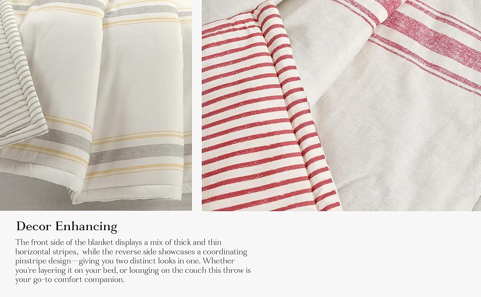 0623-9 BLANKET / STRIPE ブランケット/ストライプ 0623-9 BLANKET / STRIPE ブランケット/ストライプ Thick Stripe