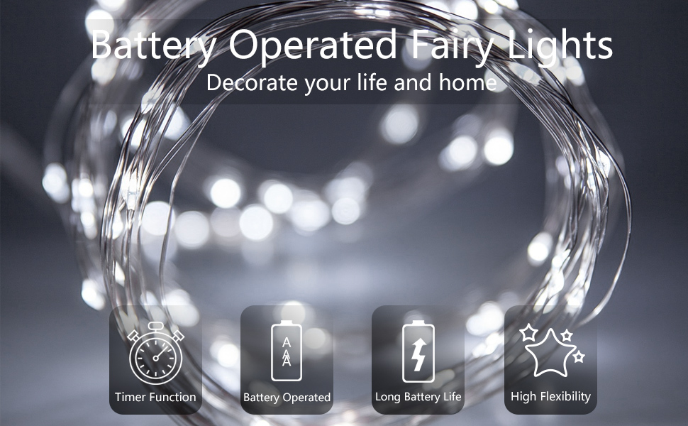 Cold white light string