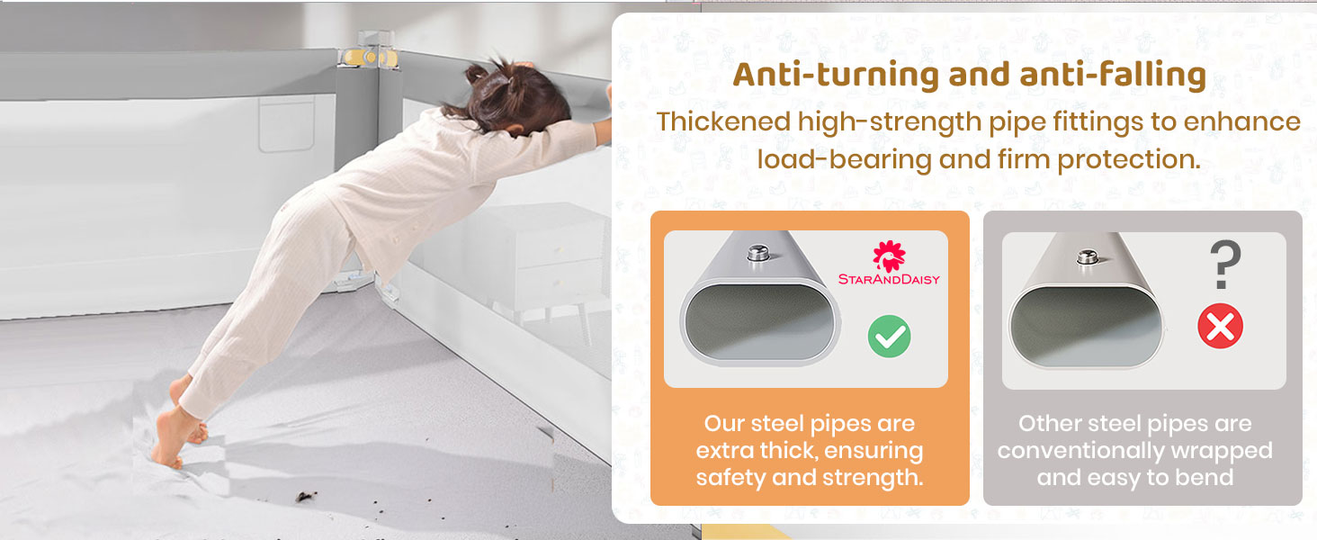 baby safety bed guard