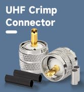 UHF Male Connector PL259 Coax Connector Coaxial Cable Crimper for VHF UHF CB Ham Radio