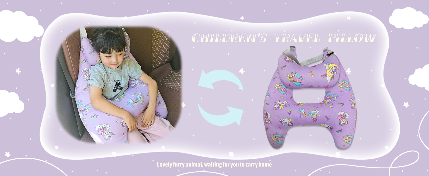 Image du produit sur le thème violet avec une bordure en forme de nuage montrant un article pour bébé et un tissu à motifs aux couleurs pastel.