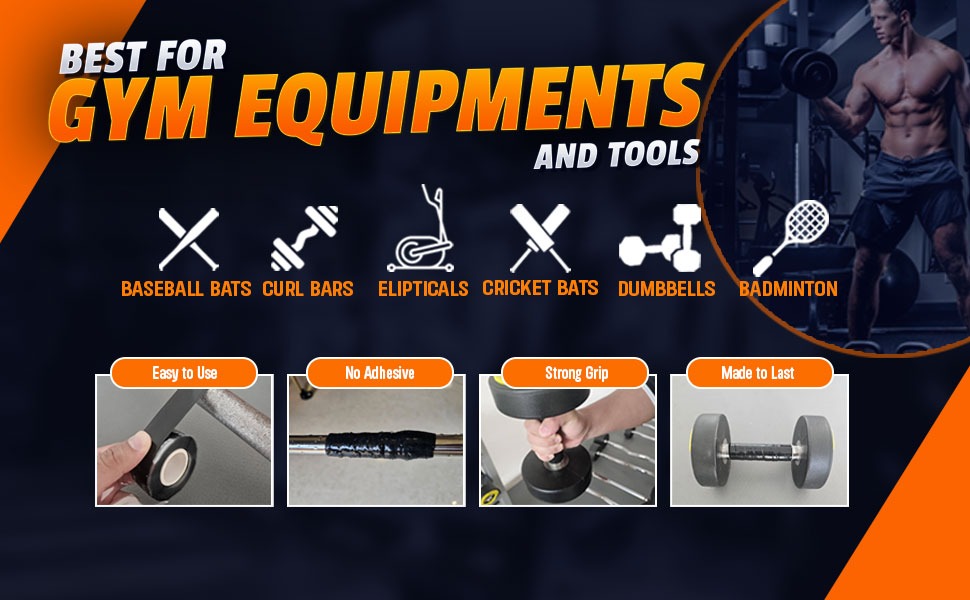 Magic Self Fusion Grip Tape - Red Silico... 21 grip tape for pull up bar silicone pole wrap padded tape silicone grip tape