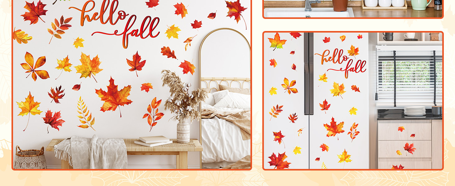 Fall Wall Decor Stickers