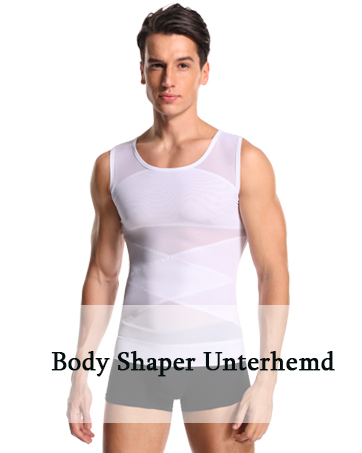 Herrenkompressionshemd schlanker Körper Shaper 