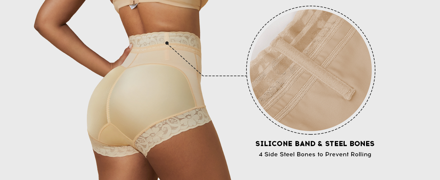 Fajas Colombianas Shapewear Tummy Control Short Faja Body Shaper Compression Panties for Women