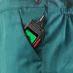 Gas Leak Detector, Natural Gas Detector with 3-Sensitivity Adjustable, Temperature & Humidity Measurement, Audible & Visual Alarm 15 Compact & Portable