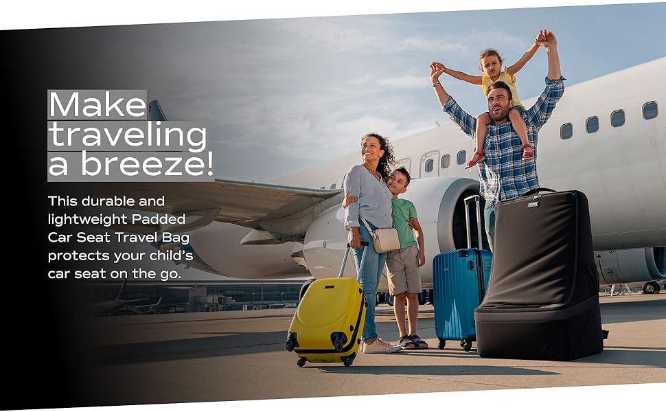Car seat Backpack for air travel Car seat travel bag for