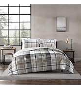 Eddie Bauer - Queen Comforter Set, Plaid Reversible Bedding, Stylish & Warm Home Decor (Normandy ...