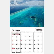 ナショナル ジオグラフィック カレンダー2026 世界にひとつの風景 8月