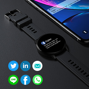 Montre Sport Cardiofrequencemetre Etanche IP68 GPS Partagé 24 Modes