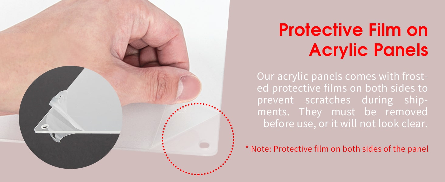 protective film panels 