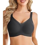 Avidlove Womens Seamless Bras No Underwire V Mesh Comfort Bralette Full Coverage Push Up Everyday...