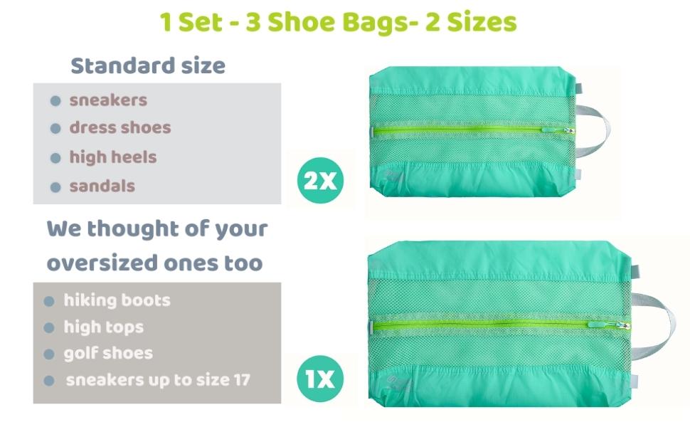 shoe packing cubes travel bags suitednomad green seafoam zipper mesh nomad organizer pouches trip