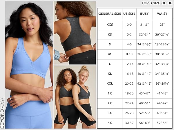 Beyond Yoga Women's Spacedye Lift Your Spirits Bra, Cloud White