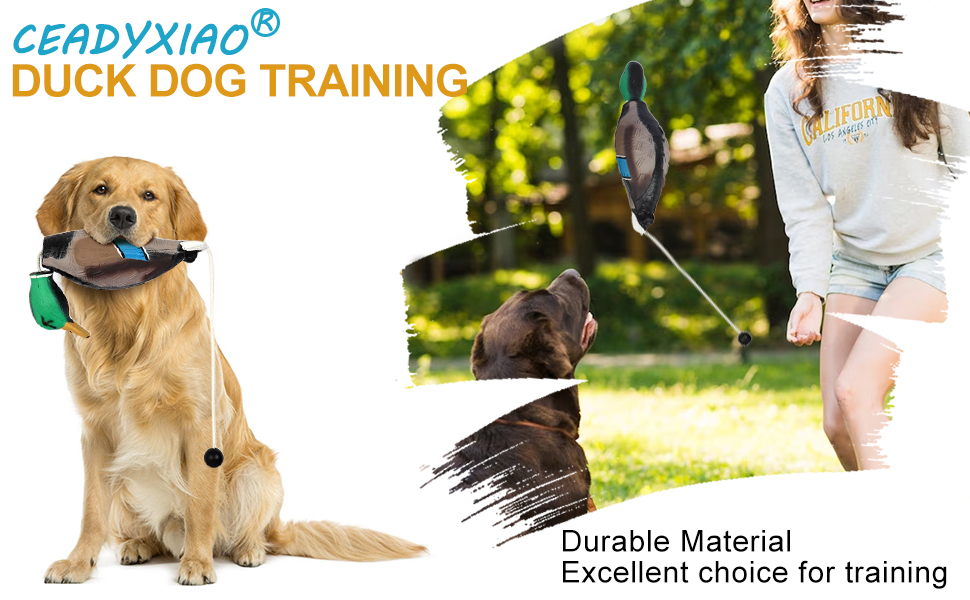 Dead Duck Dummy Bumper for Waterfowl Hunting Retriever Dog