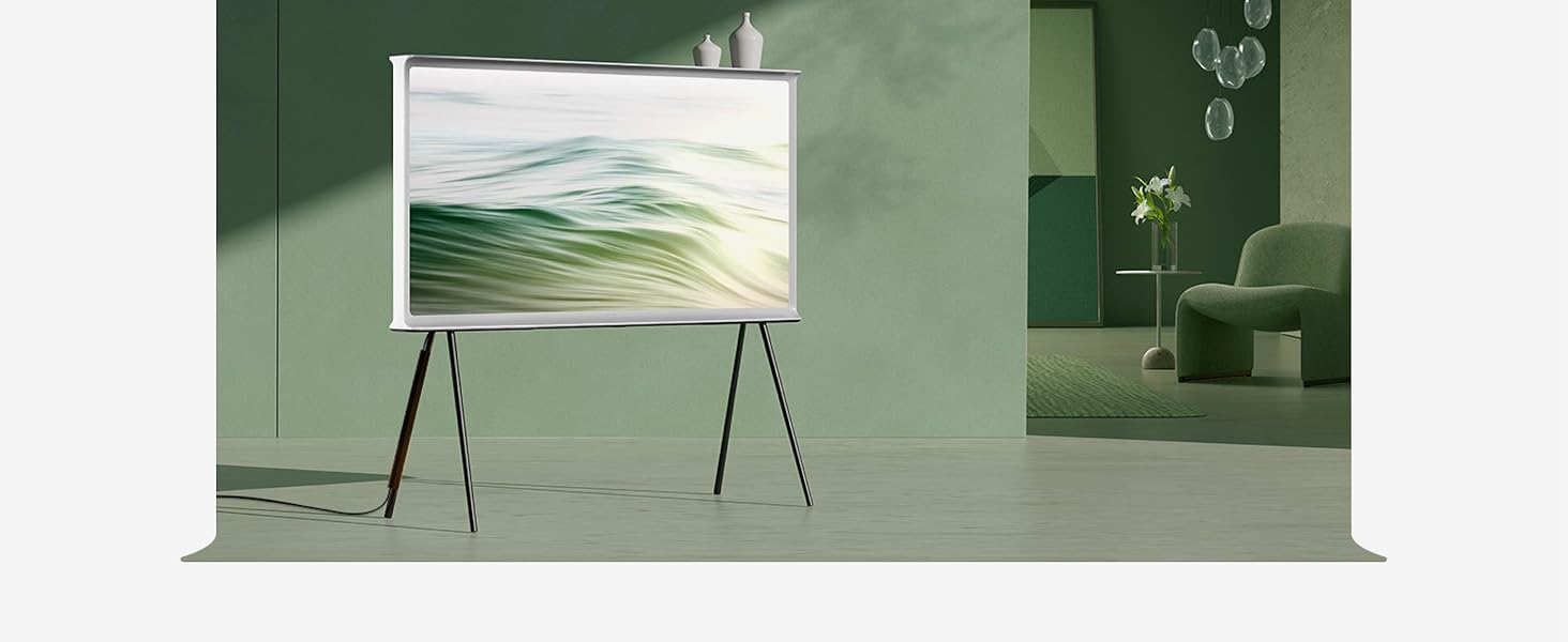 65 Inch Class QLED 4K The Serif LS01D Series Quantum HDR Smart TV (2024)