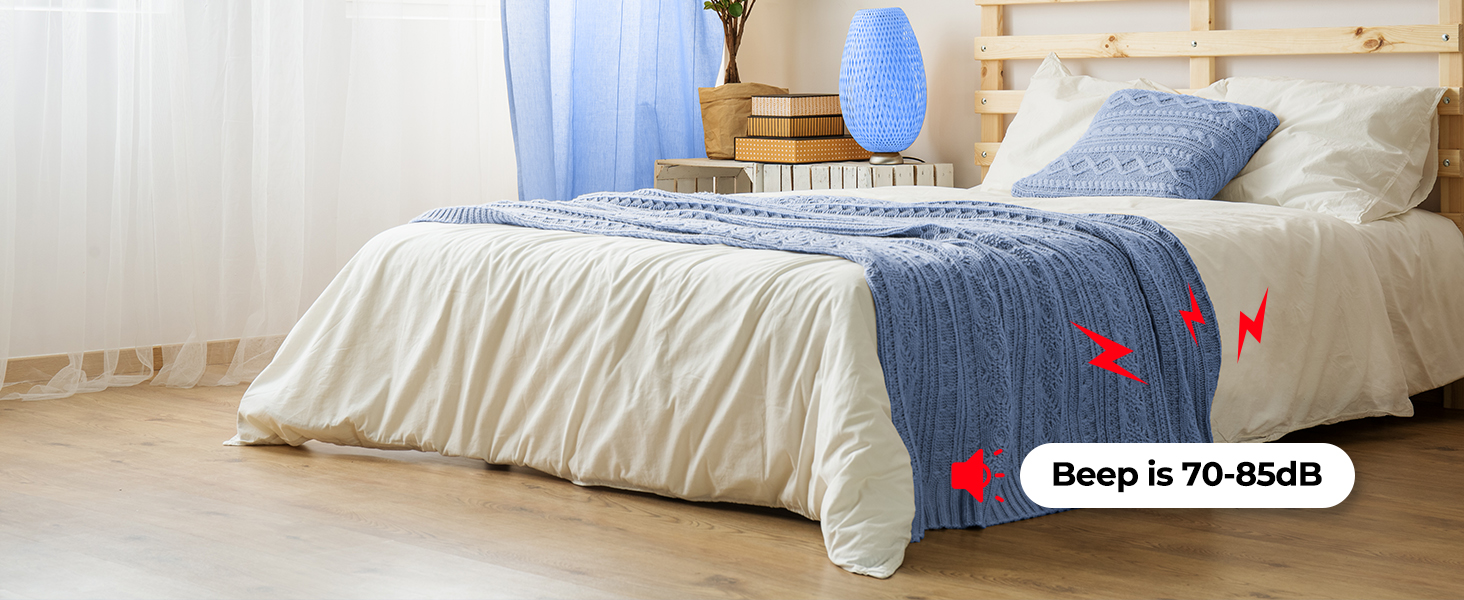 Esky Key Finder Locator with Sound, Stick-on TV Remote Control Finder, Item Locator Tags