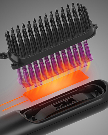 Negative Ion Hot Comb