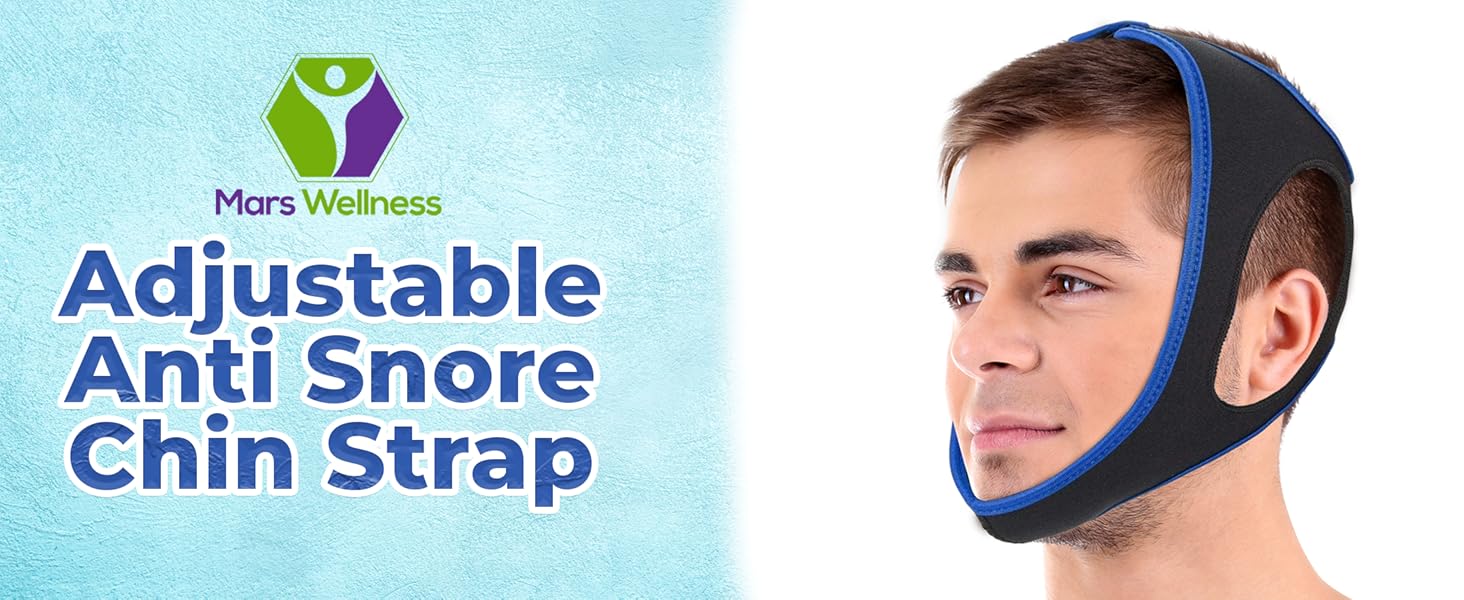 Adjustable Anti Snore Chin Strap Effective Snoring