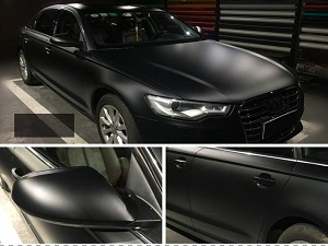 black matte wrap