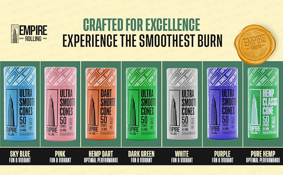 Empire Rolling Pack of 3 Premium Ultra Smooth (Dart