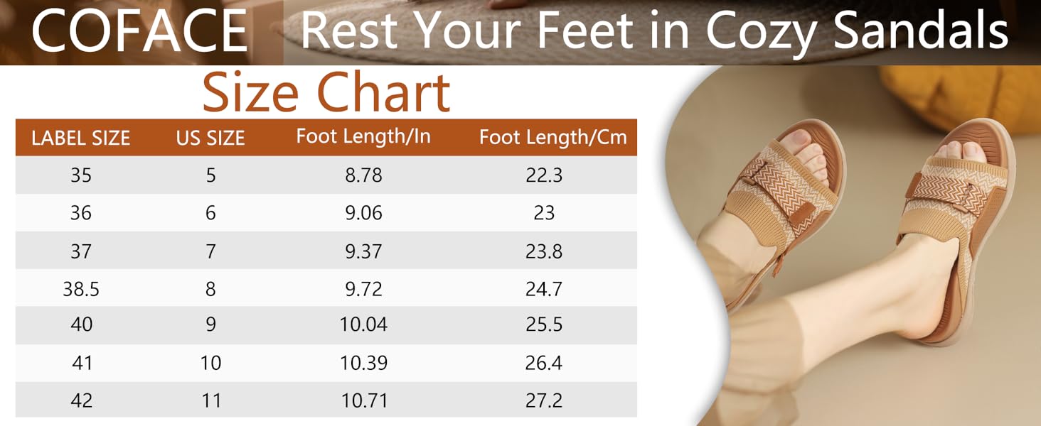 Arch Support Womens Sandals