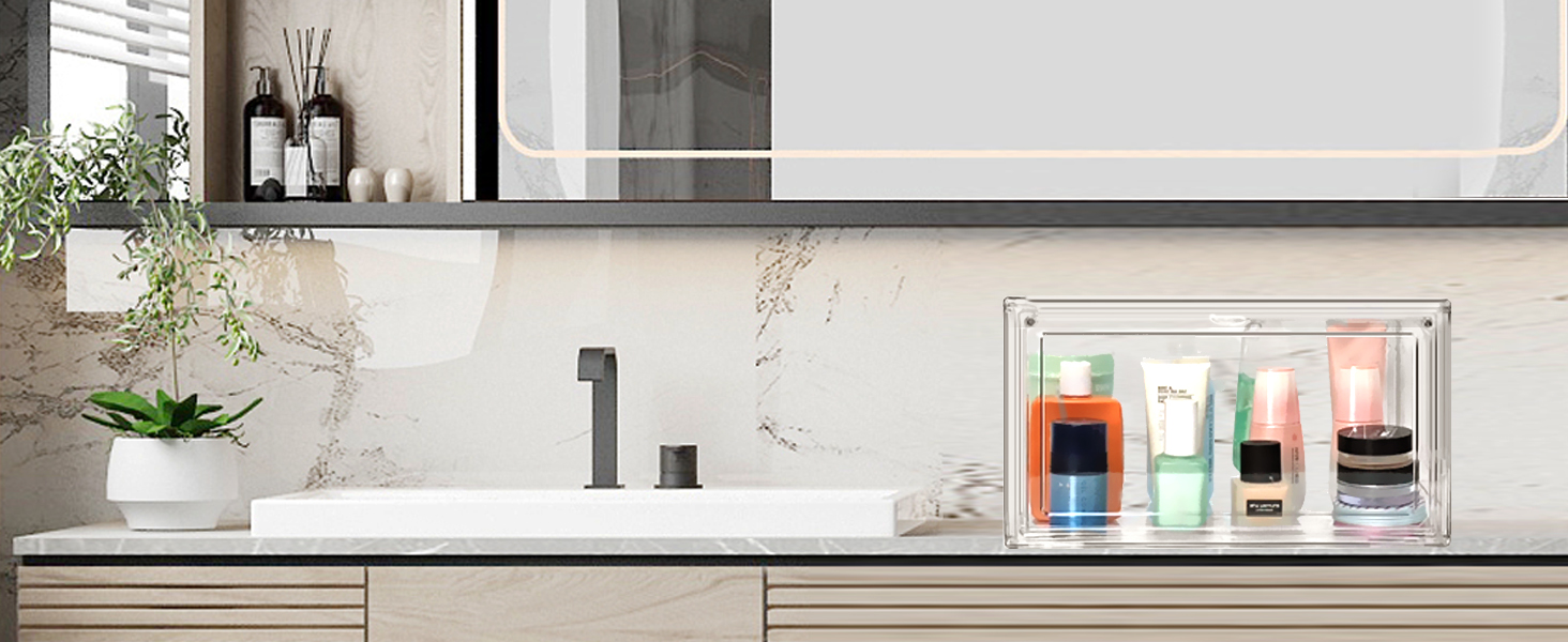 DAYOOH 10 Pack Clear Shoe Boxes Sneaker Storage for