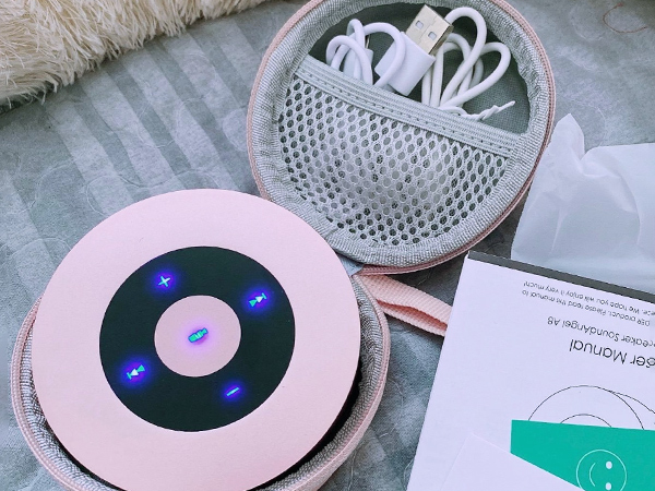 cute pink speaker