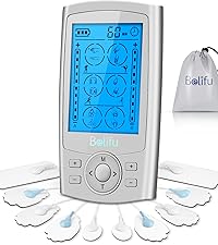 TENS Muscle Stimulator Silver
