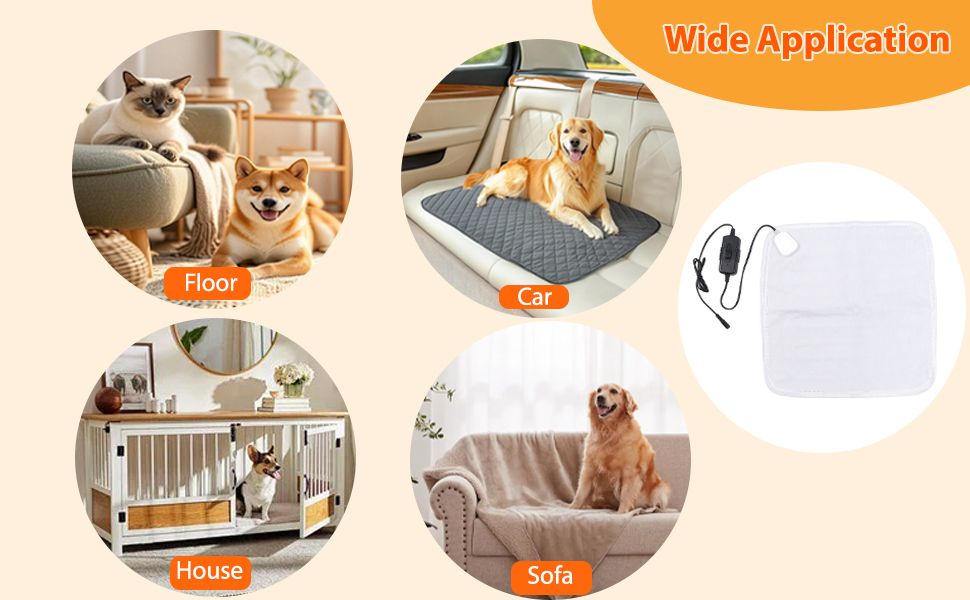 Solar Panel Pet Heating Pad