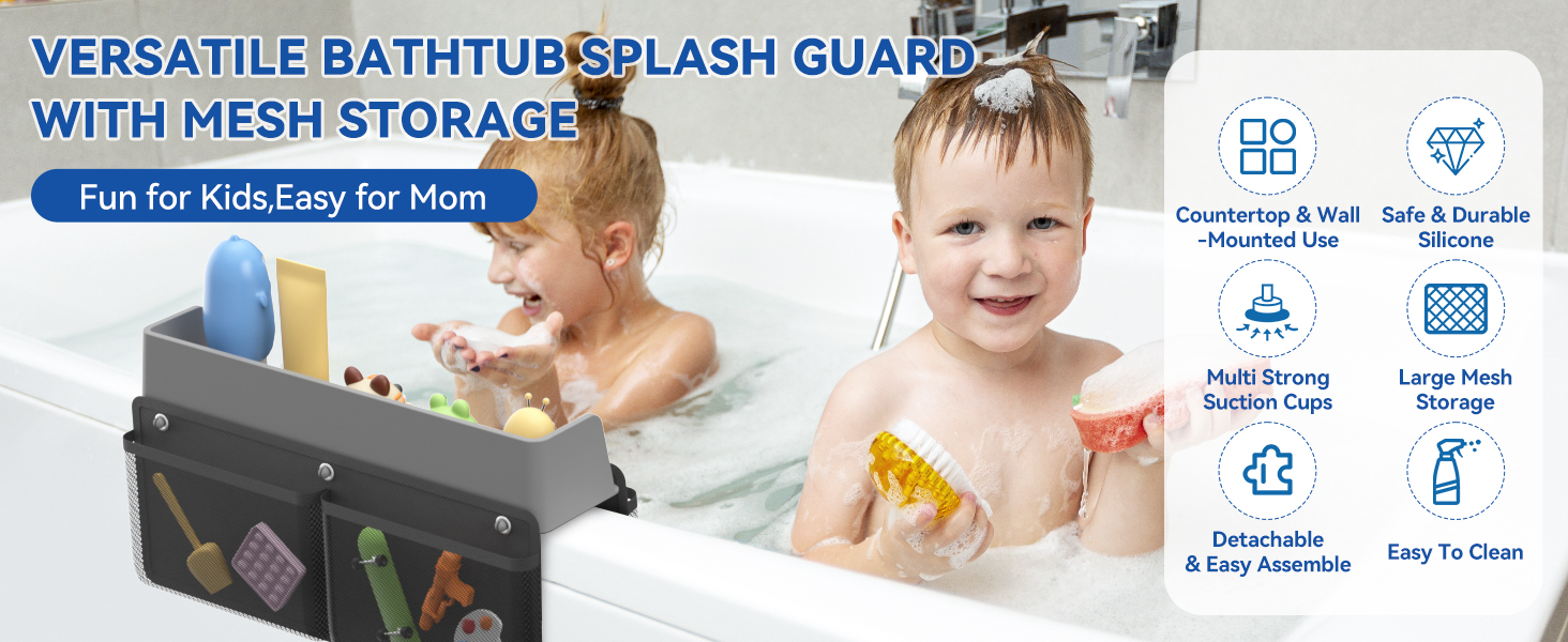Bathtub Splash Guard
