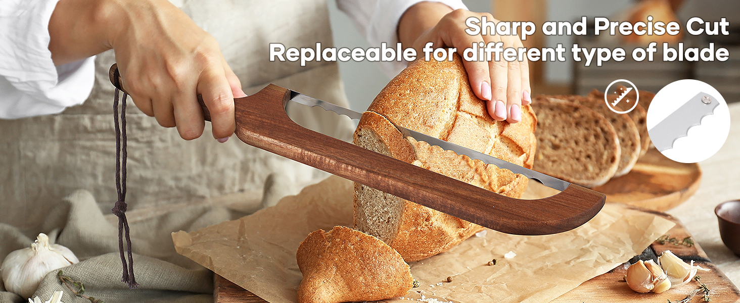 Sourdough Bread Knife - Slice Like a Pro -11