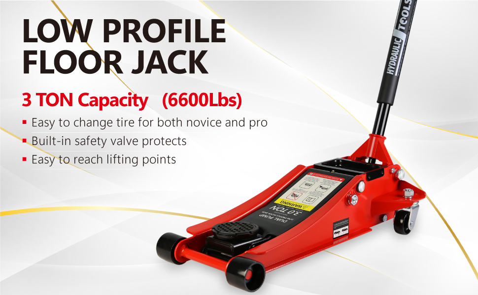 Floor Jack,Hydraulic Low Profile and Steel Racing Floor Car