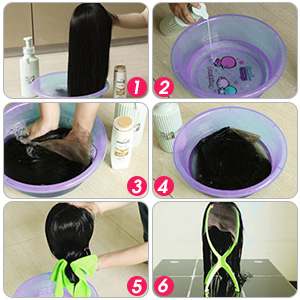 How to Wash your Human Hair Wigs: