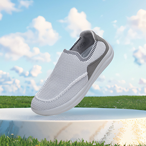 grey womens walking shoes