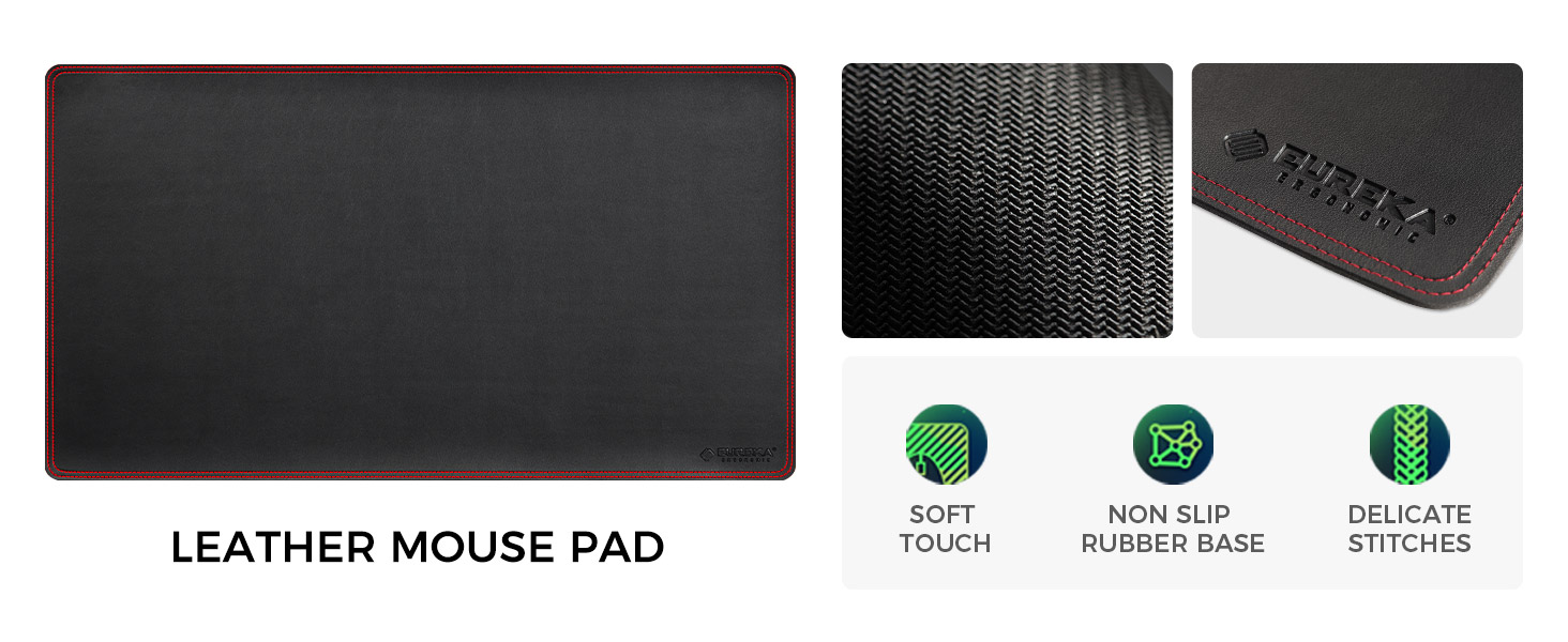leather mouse pad