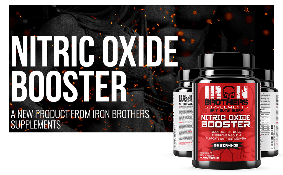 Iron Brothers Supplements Nitric Oxide Booster Nitric Oxide