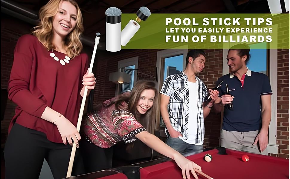 pool stick tips