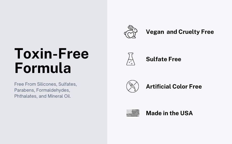 Toxin-Free Formula