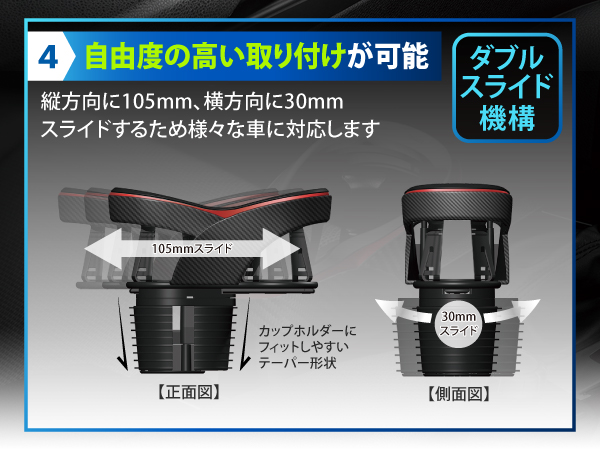 グッズ ヘプコ＆ベッカー トップケースホルダー アルラック ブラック ZX