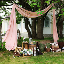 backdrop decoration