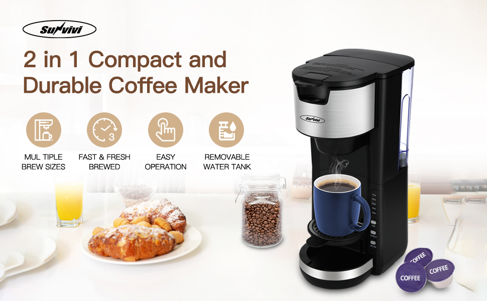 Sunvivi Coffee Maker Home & Kitchen