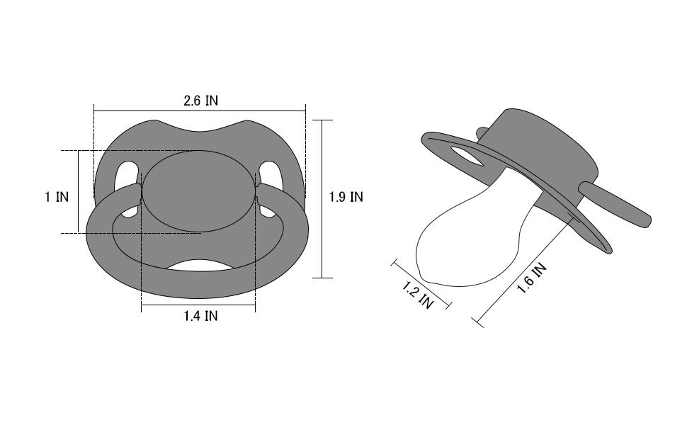 Bigshield Generation-II Adult Sized Pacifier