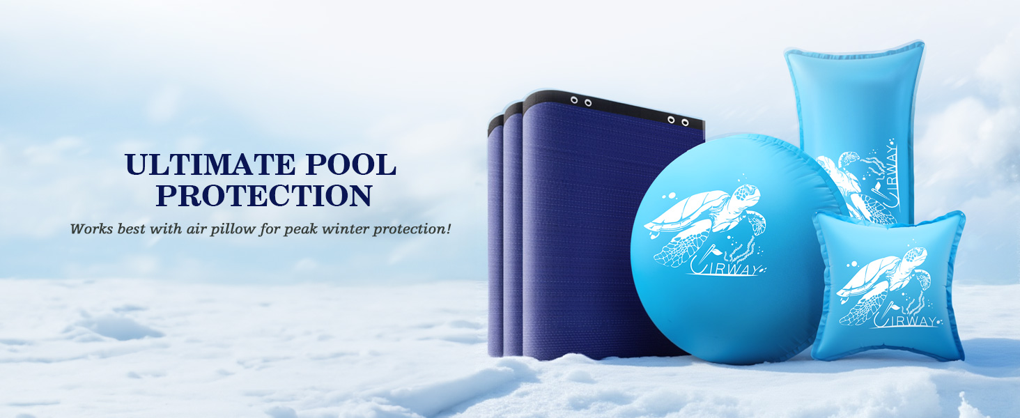 oval winter pool cover